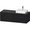 Duravit Waschtischunterbau L-CUBE 1420x482x550mm Ei sw o ES