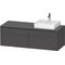 Duravit Waschtischunterbau L-CUBE 1420x482x550mm gra ma o ES