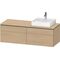 Duravit Waschtischunterbau L-CUBE 1420x482x550mm medi Ei o ES