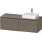 Duravit Waschtischunterbau L-CUBE 1420x482x550mm fla gr sdm o ES