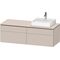 Duravit Waschtischunterbau L-CUBE 1420x482x550mm ta ma o ES
