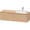 Duravit Waschtischunterbau L-CUBE 1620x482x550mm Ei na o ES
