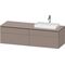 Duravit Waschtischunterbau L-CUBE 1620x482x550mm bas ma o ES