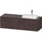 Duravit Waschtischunterbau L-CUBE 1620x482x550mm Ei du geb o ES