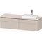 Duravit Waschtischunterbau L-CUBE 1620x482x550mm ta ma o ES