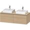 Duravit Waschtischunterbau L-CUBE 1420x482x550mm medi Ei o ES