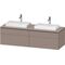 Duravit Waschtischunterbau L-CUBE 1620x482x550mm bas ma o ES