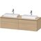 Duravit Waschtischunterbau L-CUBE 1620x482x550mm medi Ei o ES