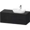 Duravit Waschtischunterbau L-CUBE 1220x482x550mm Ei sw o ES