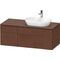 Duravit Waschtischunterbau L-CUBE 1220x482x550mm gra s-matt o ES