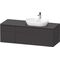 Duravit Waschtischunterbau L-CUBE 1420x482x550mm gra s-matt o ES
