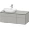 Duravit Waschtischunterbau L-CUBE 1220x482x550mm betongr ma o ES