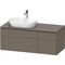 Duravit Waschtischunterbau L-CUBE 1220x482x550mm fla gr sdm o ES
