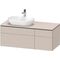 Duravit Waschtischunterbau L-CUBE 1220x482x550mm ta ma o ES