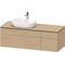 Duravit Waschtischunterbau L-CUBE 1420x482x550mm medi Ei o ES