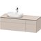 Duravit Waschtischunterbau L-CUBE 1420x482x550mm ta ma o ES