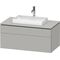 Duravit Waschtischunterbau L-CUBE 1020x482x550mm betongr ma o ES