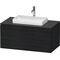Duravit Waschtischunterbau L-CUBE 1020x482x550mm Ei sw o ES