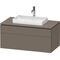 Duravit Waschtischunterbau L-CUBE 1020x482x550mm fla gr sdm o ES
