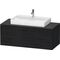 Duravit Waschtischunterbau L-CUBE 1220x482x550mm Ei sw o ES