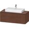 Duravit Waschtischunterbau L-CUBE 1220x482x550mm sw hgl o ES
