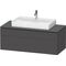 Duravit Waschtischunterbau L-CUBE 1220x482x550mm gra ma o ES