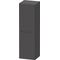 Halbhochschrank Duravit No.1 1 Tür 400x360mm Türansch re graphit matt