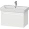 Waschtischunterbau Duravit No.1 1 Auszug, 740x426mm graphit matt