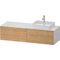 Duravit Waschtischunterbau WHITE TULIP 1600x408x550mm Ei na mass / we hgl o ES