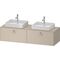 Duravit Waschtischunterbau WHITE TULIP 1600x408x550mm ta sdm o ES