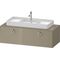 Duravit Waschtischunterbau WHITE TULIP 1300x408x550mm Steingr hgl o ES