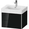 Duravit Waschtischunterbau XSQUARE 584x397x470mm sw hgl o ES