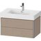 Duravit Waschtischunterbau XSQUARE 784x397x470mm L ohne Einrichtungssystem