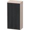 Duravit Halbhochschrank Zencha 400x819x240mm Ei sw / ta smatt TA re