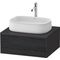 Duravit Waschtischunterbau Zencha 650x281x550mm Ei sw / gra s-matt o ES