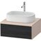 Duravit Waschtischunterbau Zencha 650x281x550mm Ei sw / ta s-matt o ES