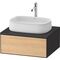 Duravit Waschtischunterbau Zencha 650x281x550mm Ei na / gra s-matt o ES