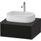 Duravit Waschtischunterbau Zencha 650x281x550mm sw ls / gra s-matt o ES