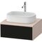 Duravit Waschtischunterbau Zencha 650x281x550mm sw ls / ta s-matt o ES