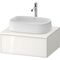 Duravit Waschtischunterbau Zencha 650x281x550mm we / we s-matt o ES