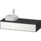 Duravit Waschtischunterbau Zencha 1300x281x550mm we / gra s-matt o ES