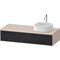 Duravit Waschtischunterbau Zencha 1300x281x550mm Ei sw / ta s-matt o ES