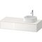 Duravit Waschtischunterbau Zencha 1300x281x550mm we / we s-matt o ES