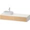 Duravit Waschtischunterbau Zencha 1600x281x550mm Ei na / we s-matt o ES
