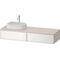 Duravit Waschtischunterbau Zencha 1600x281x550mm we / ta s-matt o ES