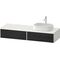 Duravit Waschtischunterbau Zencha 1600x281x550mm Ei sw / we s-matt o ES