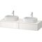 Duravit Waschtischunterbau Zencha 1600x281x550mm we / we s-matt o ES