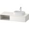 Duravit Waschtischunterbau Zencha 1300x281x550mm we / we s-matt o ES