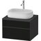 Duravit Waschtischunterbau Zencha 650x442x550mm sw ls / gra s-matt o ES