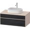 Duravit Waschtischunterbau Zencha 1000x442x550mm Ei sw / ta s-matt o ES